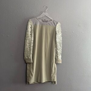 Dorothee Schumacher Sequin Shirt Dress Size 3 (M)